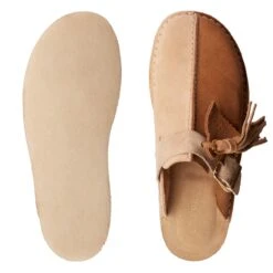 Clarks Trek Mule Light Tan Combi 15 Clarks Trek Mule Light Tan Combi -Clarks Shoes Store 26169975 W 7