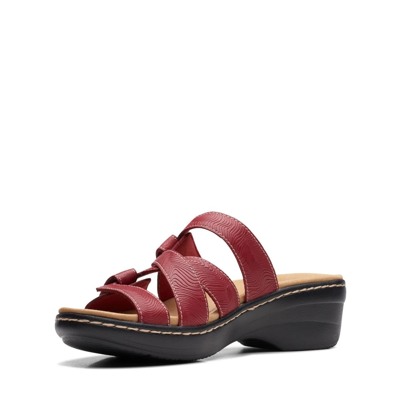 Clarks Merliah Karli Red Leather 6 Clarks Merliah Karli Red Leather - Image 4