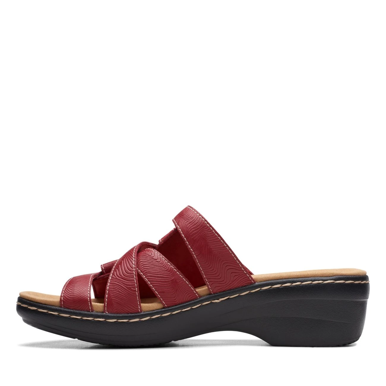 Clarks Merliah Karli Red Leather 7 Clarks Merliah Karli Red Leather - Image 5