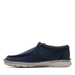 Clarks Colehill Easy Navy Canvas -Clarks Shoes Store 26170016 W 5