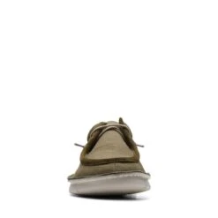 Clarks Colehill Easy Dark Olive Txt -Clarks Shoes Store 26170019 W 3