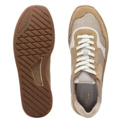 Clarks Craft Run Tor Dark Sand -Clarks Shoes Store 26170033 W 7