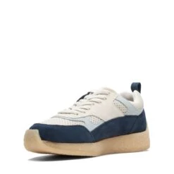 Clarks 8th St Lockhill Dark Blue Combi 13 Clarks 8th St Lockhill Dark Blue Combi -Clarks Shoes Store 26170099 W 4