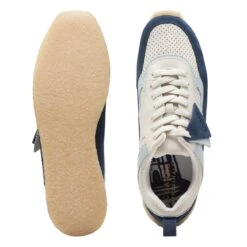 Clarks 8th St Lockhill Dark Blue Combi 16 Clarks 8th St Lockhill Dark Blue Combi -Clarks Shoes Store 26170099 W 7