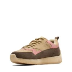 Clarks 8th St Lockhill Dark Brown Combi -Clarks Shoes Store 26170102 W 4