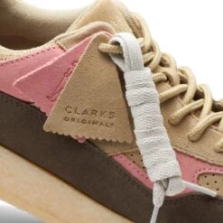 Clarks 8th St Lockhill Dark Brown Combi -Clarks Shoes Store 26170102 W 8