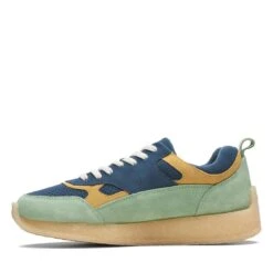 Clarks 8th St Lockhill Blue/Green -Clarks Shoes Store 26170103 W 5