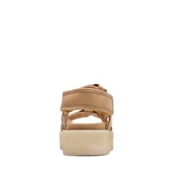 Clarks Crepe Sandal Sand Combi -Clarks Shoes Store 26170111 W 6