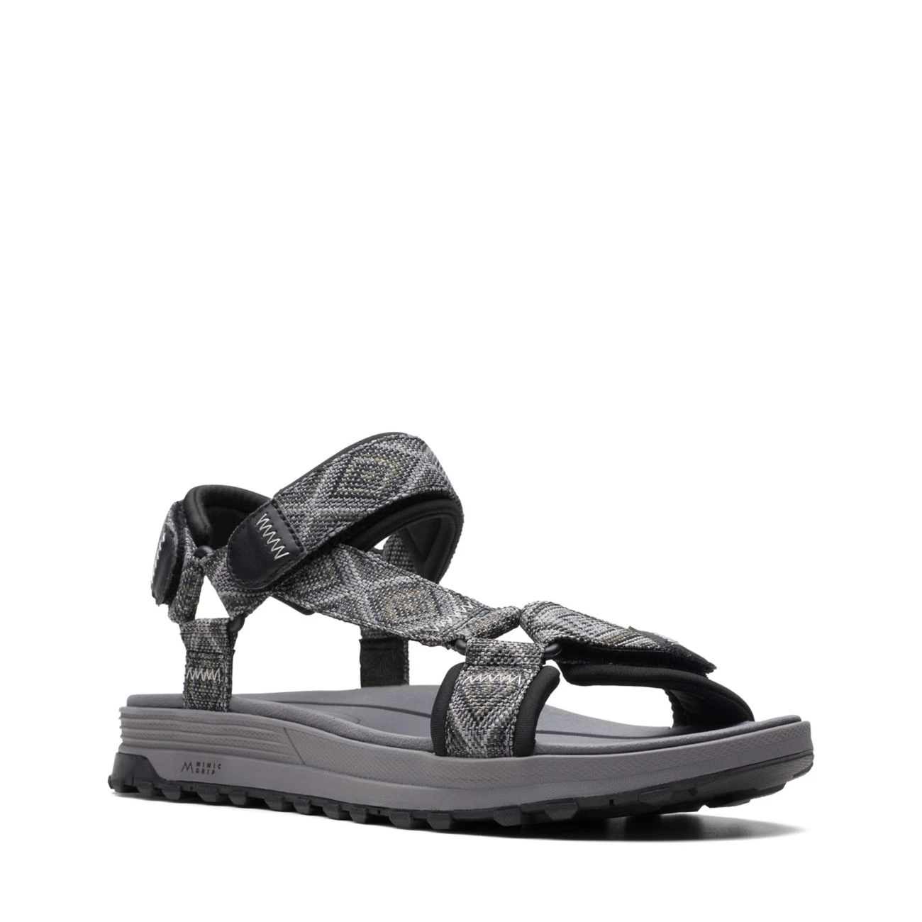 Clarks ATL Trek Sea Black Grey Combination 4 Clarks ATL Trek Sea Black Grey Combination - Image 2