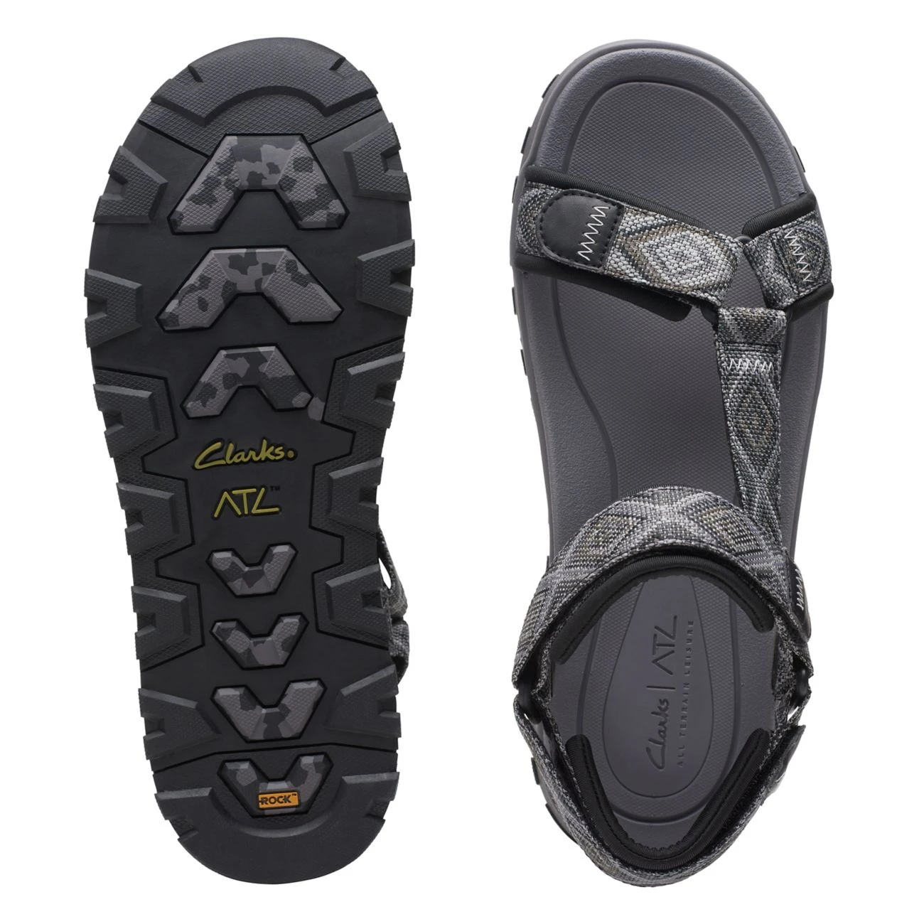 Clarks ATL Trek Sea Black Grey Combination 9 Clarks ATL Trek Sea Black Grey Combination - Image 7