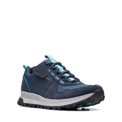 Clarks ATL Trek Walk Waterproof Navy Multi 10 Clarks ATL Trek Walk Waterproof Navy Multi -Clarks Shoes Store 26170149 W 2