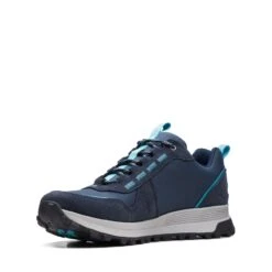 Clarks ATL Trek Walk Waterproof Navy Multi 12 Clarks ATL Trek Walk Waterproof Navy Multi -Clarks Shoes Store 26170149 W 4