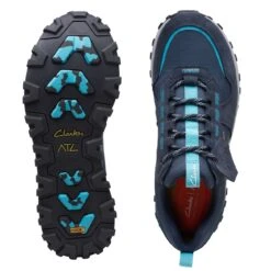 Clarks ATL Trek Walk Waterproof Navy Multi 15 Clarks ATL Trek Walk Waterproof Navy Multi -Clarks Shoes Store 26170149 W 7