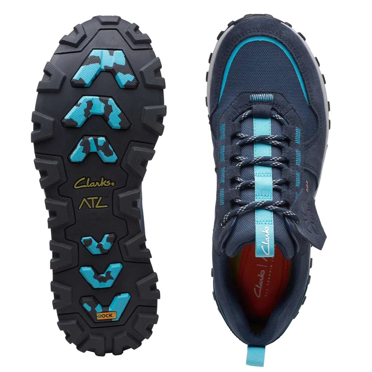 Clarks ATL Trek Walk Waterproof Navy Multi 9 Clarks ATL Trek Walk Waterproof Navy Multi - Image 7