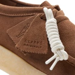 Clarks 8th St Rossendale Cola Suede -Clarks Shoes Store 26170226 W 8
