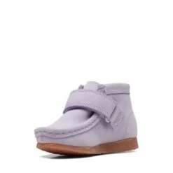 Clarks WallabeeBootT. Lilac Suede -Clarks Shoes Store 26170232 W 4