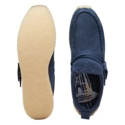 Clarks 8th St Maycliffe Dark Blue -Clarks Shoes Store 26170244 W 7
