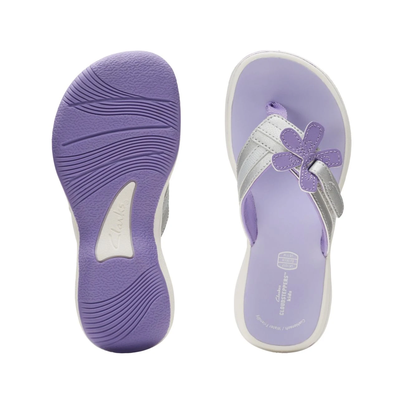 Clarks Brinkley Arla K Silver Combi 9 Clarks Brinkley Arla K Silver Combi - Image 7