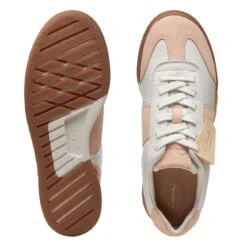 Clarks Craft Match Lo Pale Peach -Clarks Shoes Store 26170387 W 7