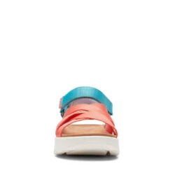 Clarks Dash Lite Cross Peach Combination -Clarks Shoes Store 26170426 W 3