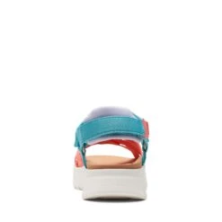 Clarks Dash Lite Cross Peach Combination -Clarks Shoes Store 26170426 W 6