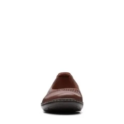 Clarks Cora Iris Dark Tan Leather 11 Clarks Cora Iris Dark Tan Leather -Clarks Shoes Store 26170465 W 3