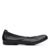Clarks Rena Hop Black Leather -Clarks Shoes Store 26170587 W 1