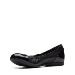 Clarks Rena Jazz Black Leather -Clarks Shoes Store 26170592 W 4