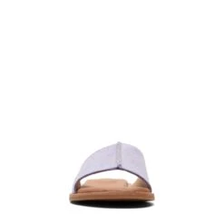 Clarks Karsea Mule Lilac Suede -Clarks Shoes Store 26170606 W 3