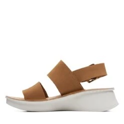 Clarks Velhill Strap Light Tan Nubuck -Clarks Shoes Store 26170823 W 5