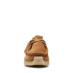 Clarks 8th St Rossendale Tan Suede -Clarks Shoes Store 26170910 W 3