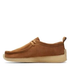 Clarks 8th St Rossendale Tan Suede -Clarks Shoes Store 26170910 W 5