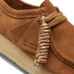 Clarks 8th St Rossendale Tan Suede -Clarks Shoes Store 26170910 W 8