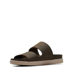 Clarks Sunder Coast Dark Olive Leather -Clarks Shoes Store 26170945 W 4