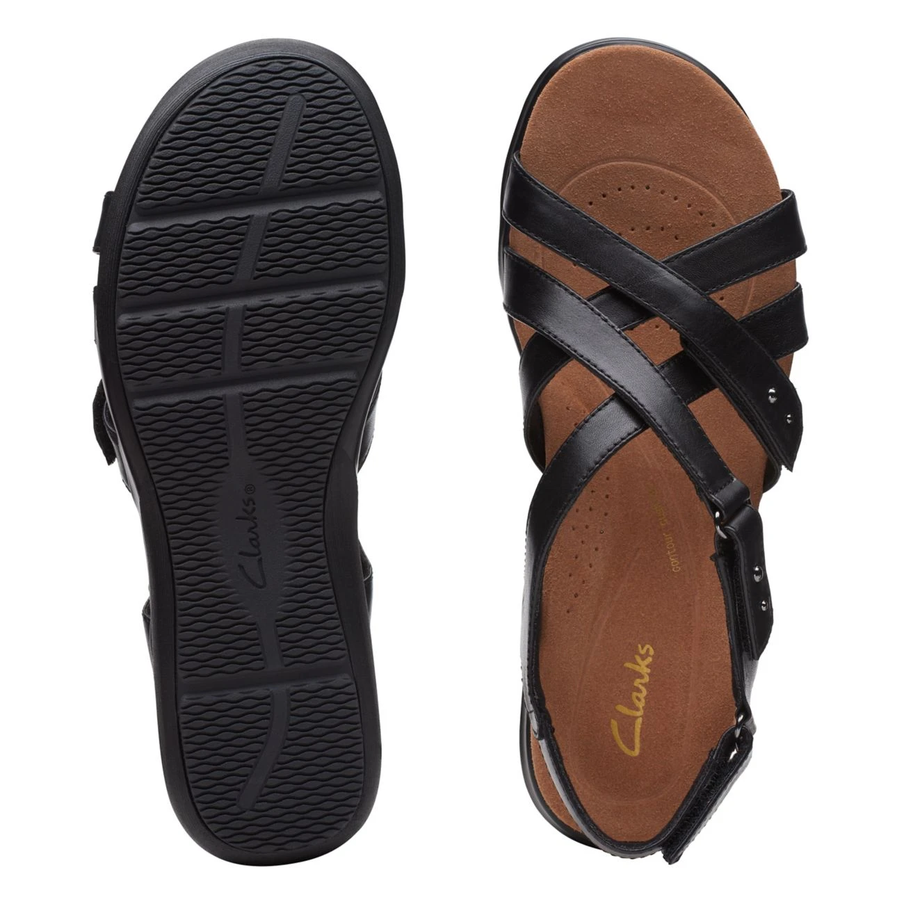 Clarks Kitly Go Black Leather 9 Clarks Kitly Go Black Leather - Image 7