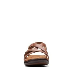 Clarks Kitly Go Light Tan Leather -Clarks Shoes Store 26170985 W 3