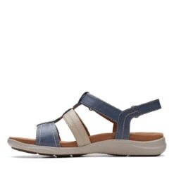 Clarks Kitly Step Denim Combi -Clarks Shoes Store 26170990 W 5