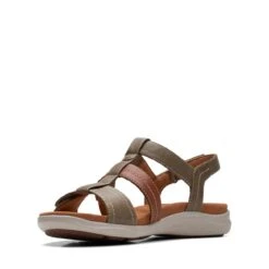 Clarks Kitly Step Olive Combination 12 Clarks Kitly Step Olive Combination -Clarks Shoes Store 26170992 W 4