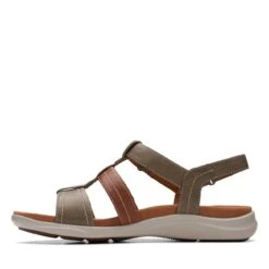 Clarks Kitly Step Olive Combination 13 Clarks Kitly Step Olive Combination -Clarks Shoes Store 26170992 W 5