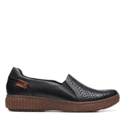 Clarks Magnolia Aster Black Leather
