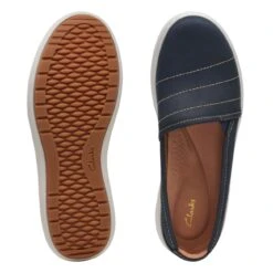 Clarks Nalle Violet Navy Leather 15 Clarks Nalle Violet Navy Leather -Clarks Shoes Store 26171027 W 7