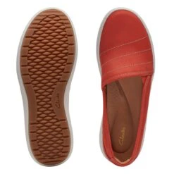 Clarks Nalle Violet Grenadine Leather -Clarks Shoes Store 26171029 W 7