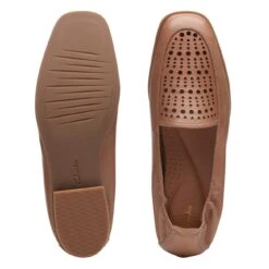 Clarks Sarafyna Sky Praline Leather -Clarks Shoes Store 26171047 W 7