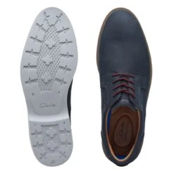 Clarks Malwood Lace Navy -Clarks Shoes Store 26171103 W 7