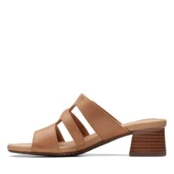 Clarks Desirae Palm Light Tan Leather 13 Clarks Desirae Palm Light Tan Leather -Clarks Shoes Store 26171179 W 5