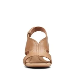 Clarks Kyarra Aster Light Tan Leather -Clarks Shoes Store 26171232 W 3