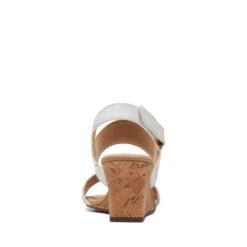 Clarks Kyarra Faye White Leather -Clarks Shoes Store 26171238 W 6