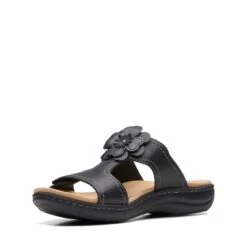 Clarks Laurieann Madi Black Leather -Clarks Shoes Store 26171252 W 4