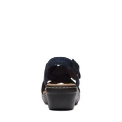 Clarks Merliah Echo Navy Interest -Clarks Shoes Store 26171300 W 6