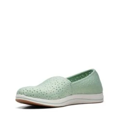 Clarks Breeze Emily Pale Green -Clarks Shoes Store 26171362 W 4